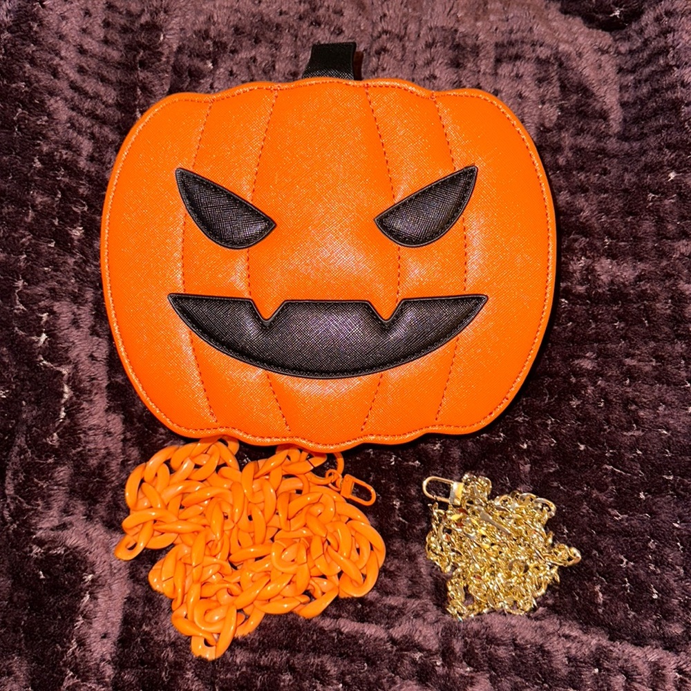 🆕 🎃Pumpkin Jack-O-Lantern Purse🎃